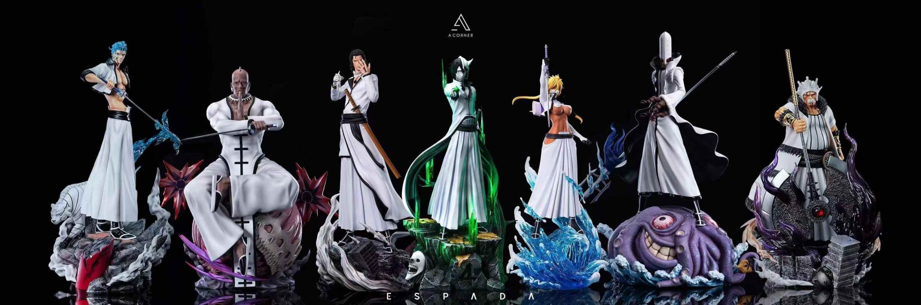 【預購】AC-Studio > BLEACH死神 > 1/6 虛圈十刃第六彈 & 第七彈 No.6葛力姆喬& No.2拜勒崗·魯伊森邦 碧藍航線,妖萌萌 ,七省 ,GK,玩具,模型,雕像,共鳴