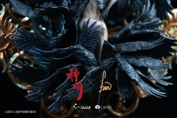 【預購】《正版授權》光年>Triachy>鴉 光年,Triachy 鴉,收藏級雕像,正版授權,鴉,Triachy