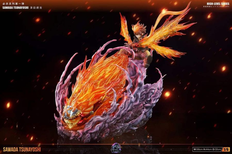 【預購】重甲犀牛 > 家庭教師HITMAN REBORN! > 1/6 Double X Burner 全新必殺系列 繼承者篇 沢田綱吉 Noc-Studio,家庭教師HITMAN REBORN!,澤田綱吉,GK,玩具,收藏,擺件,模型,公仔,人偶,手辦,動漫