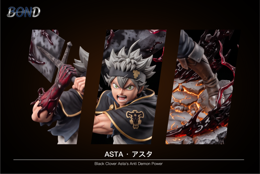 【預購】BOND-Studio > 黑色五葉草 > 1/6 黑色暴牛.逆命揮劍.阿斯塔 BOND-Studio,黑色五葉草,阿斯塔,GK,玩具,收藏,擺件,模型,公仔,人偶,手辦,動漫
