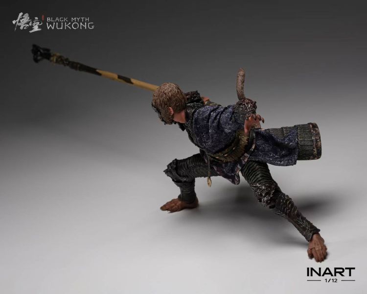 【預購】INART > 黑神話：悟空 > 1/12 天命人·青銅套 (雙版本) 黑神話悟空,天命人,GK,玩具,模型,雕像,共鳴