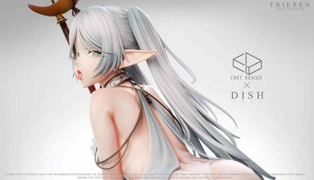 【預購】Cast Design & Dish > 葬送的芙莉蓮 > 1/4 原畫設計實體化聯名系列 No.3 芙莉蓮 碧藍航線,妖萌萌 ,七省 ,GK,玩具,模型,雕像,共鳴