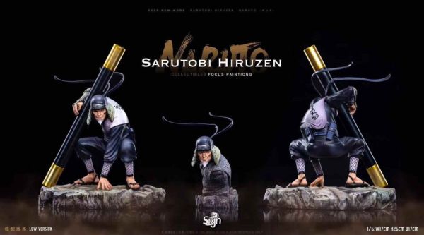 【補款】Sign-Studio > 火影忍者 > 1/6 三代目 猿飛日斬/猿飛蒜山 碧藍航線,妖萌萌 ,七省 ,GK,玩具,模型,雕像,共鳴