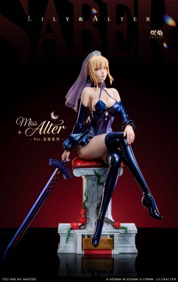 【預購】熾焰工作室 > Fate > 1/4 花嫁Lily&Alter 熾焰工作室,Fate,Lily,Alter,GK,玩具,收藏,擺件,模型,公仔,人偶,手辦,動漫