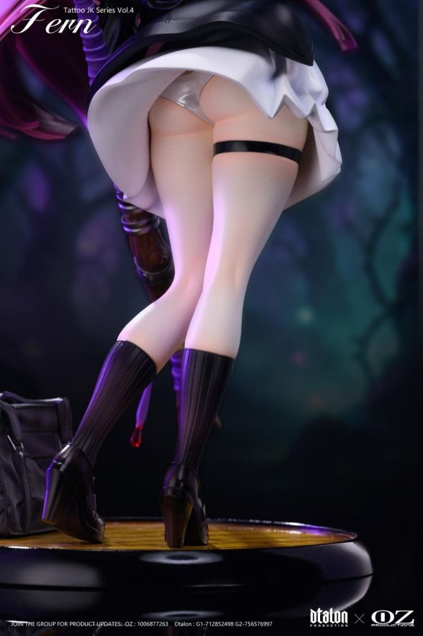 【18+預購】Dtalon Production & Oz production > 葬送的芙莉蓮 > 1/6 紋身 JK 系列第四彈：費倫(雙版本) 迷因工作室,絕區零,希格莉德,GK,玩具,收藏,擺件,模型,公仔,人偶,手辦,動漫