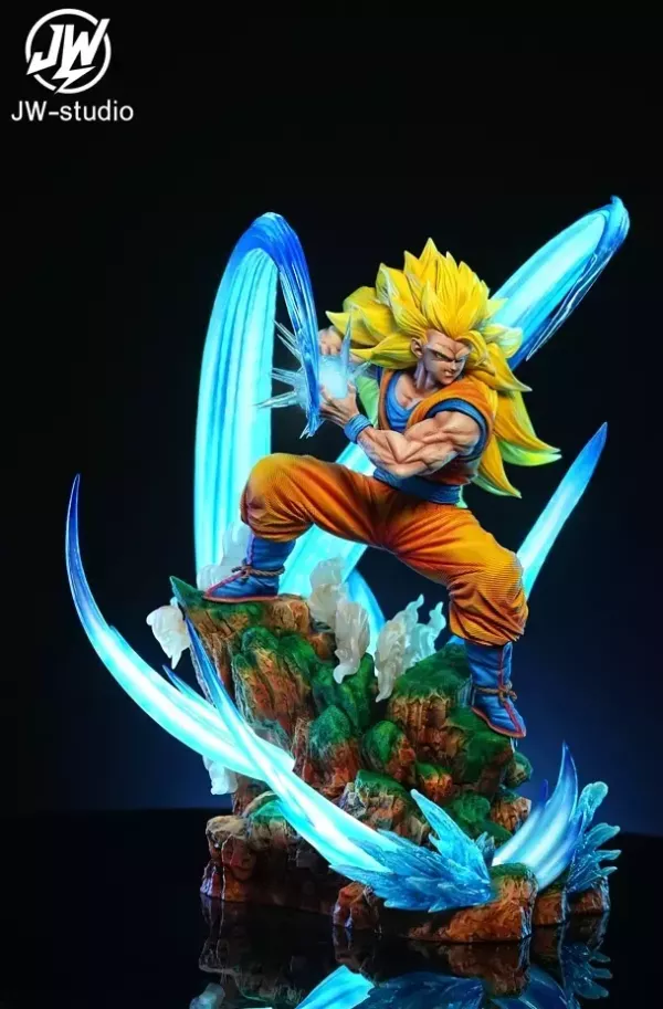 【預購】JW-Studio > 七龍珠 > 1/4&1/6 超三悟空 龜派氣功波 (多版本) JW-Studio,七龍珠,超三悟空,GK,玩具,收藏,擺件,模型,公仔,人偶,手辦,動漫