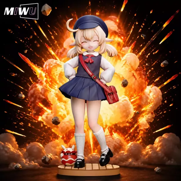 【預購】Miwu工作室 > 原神 > 校服可莉 Miwu工作室,原神,可莉,GK,玩具,收藏,擺件,模型,公仔,人偶,手辦,動漫