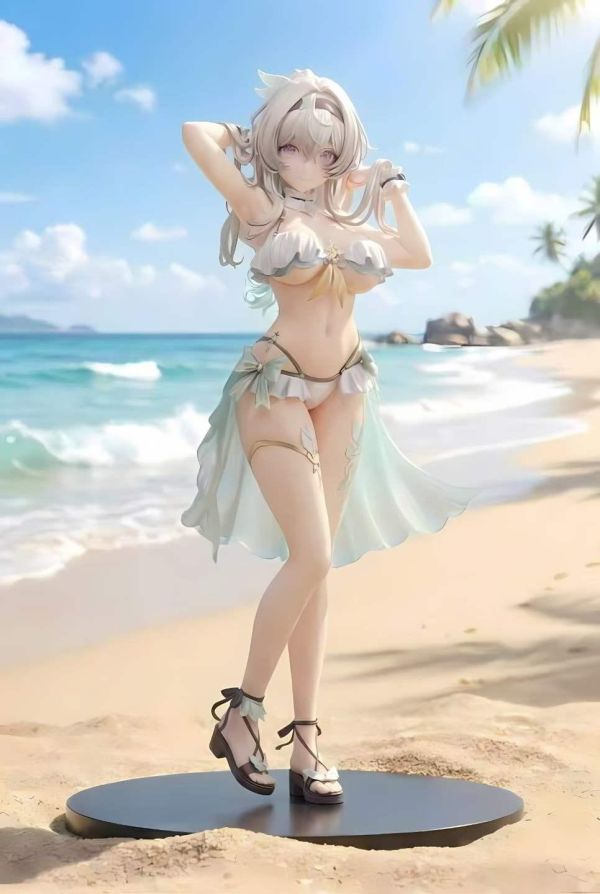 【預購】亮鏟工作室 > 崩壞：星穹鐵道 > 1/7 水著泳裝版 流螢 亮鏟工作室,崩壞：星穹鐵道,流螢,GK,玩具,收藏,擺件,模型,公仔,人偶,手辦,動漫