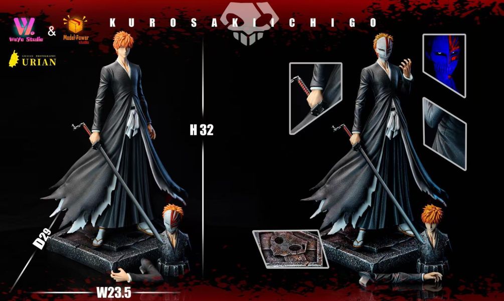 【預購】WoYo-Studio & Model Power-Studio > BLEACH死神 > 1/6 卍解 虛化黑崎一護 WoYo,BLEACH死神,黑崎一護,GK,玩具,收藏,擺件,模型,公仔,人偶,手辦,動漫