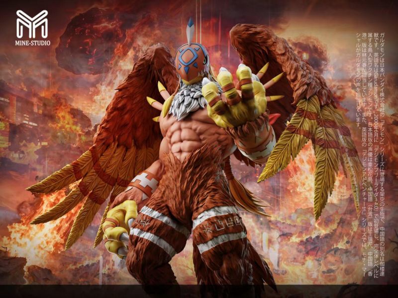 【預購】MINE圖鑒補全工作室 > 數碼寶貝 > 完全體第八彈 伽羅達獸 (多版本) MINE圖鑒補全工作室,數碼寶貝,伽羅達獸,GK,玩具,收藏,擺件,模型,公仔,人偶,手辦,動漫