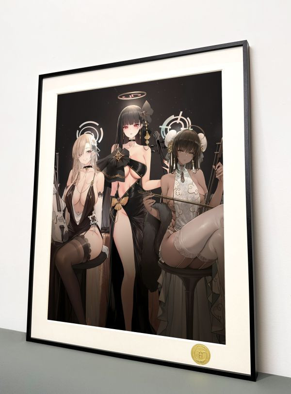 【預購】H2工作室>蔚藍檔案>禮服裝飾掛畫 葬送的芙莉蓮,勇者,芙莉蓮辛梅爾,GK,玩具,模型,雕像,擺飾,收藏,共鳴