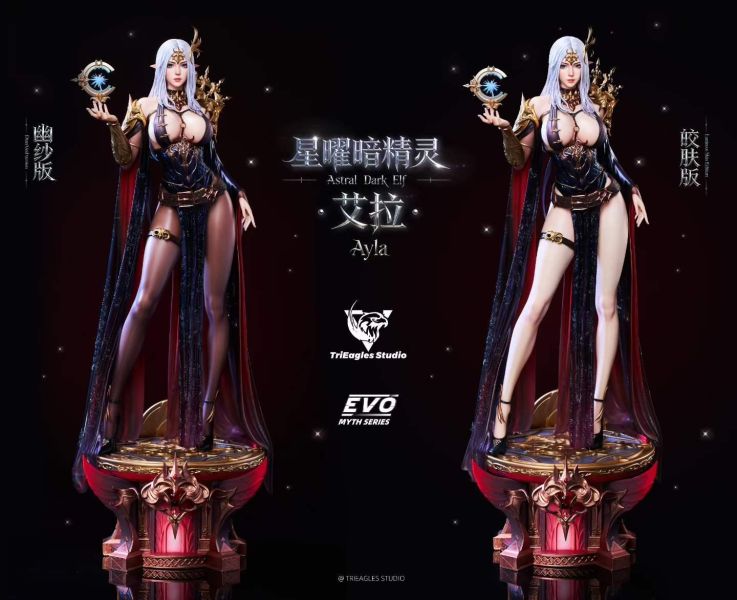 【售罄-代購/追加服務請洽客服】《正版授權》TriEagles(TES) > 原創 > 1/4 Myth Series系列第二彈 星曜暗天使-艾拉 (雙版本) 梟工作室,七龍珠,特南克斯,GK,玩具,收藏,擺件,模型,公仔,人偶,手辦,動漫