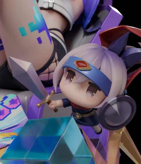 【預購】迷因工作室 > 崩壞：星穹鐵道 > 1/6 SP銀狼 迷因工作室, 崩壞：星穹鐵道,SP銀狼,GK,玩具,收藏,擺件,模型,公仔,人偶,手辦,動漫