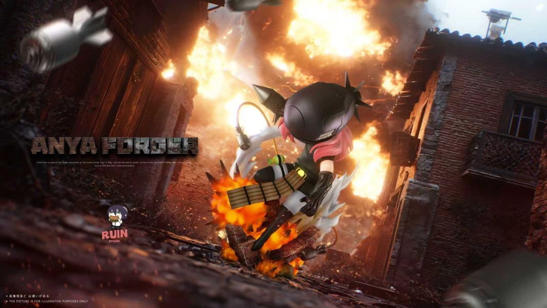 【預購】RUIN-Studio > SPYxFAMILY間諜家家酒 > 鏈鋸人共鳴系列 第二彈 炸彈安妮亞 THUNDER Z,劍星,刀姬,GK,玩具,收藏,擺件,模型,公仔,人偶,手辦,動漫