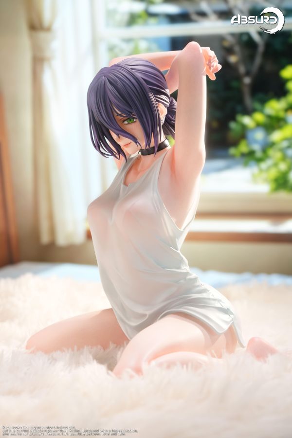 【售罄-代購/追加服務請洽客服】Absurd Studio離譜工作室 > 鏈鋸人 > 1/4 坐姿系列 睡衣蕾潔 (雙頭雕) Absurd Studio離譜工作室,鏈鋸人,蕾潔,GK,玩具,收藏,擺件,模型,公仔,人偶,手辦,動漫