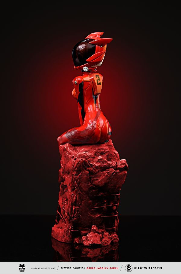 【預購】泡面貓 X EVA新世紀福音戰士 坐姿明日香(雙版本) 間諜家家酒,安妮亞,萬聖節,SPYFAMILY,WakuWaku