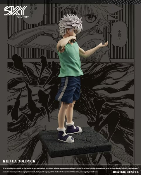 【售罄-代購/追加服務請洽客服】Sky Top X HUNTERxHUNTER全職獵人 1/4 & 1/6 手握溜溜球 奇犽·揍敵客 