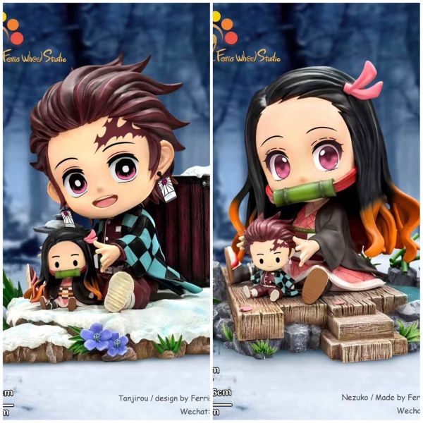 【預購】摩天輪-Studio > 鬼滅之刃 > 抱娃系列 禰豆子 & 炭寶寶 C-Studio,七龍珠,紫軍曹,GK,玩具,收藏,擺件,模型,公仔,人偶,手辦,動漫