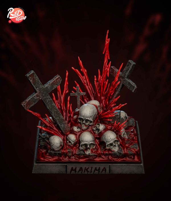 【預購】Red-Studio > 鏈鋸人 > 1/4 & 1/6 女雕系列 第三彈 支配惡魔的溫柔假面 瑪奇瑪 THUNDER Z,劍星,刀姬,GK,玩具,收藏,擺件,模型,公仔,人偶,手辦,動漫