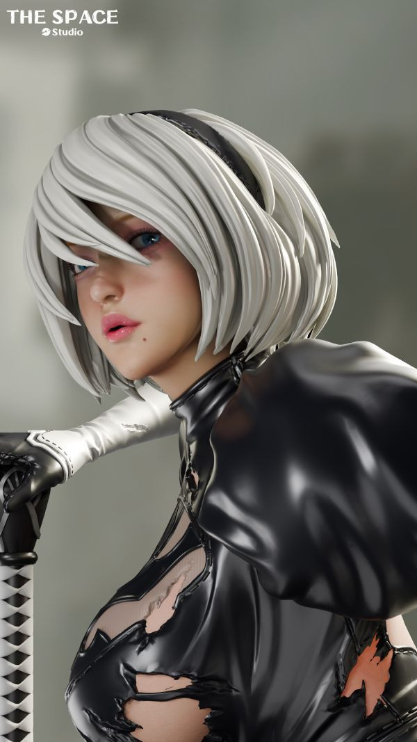【售罄-代購/追加服務請洽客服】The Space & 洛洛 > 尼爾自動人形 > 1/6 & 1/4  2B 火影忍者,NARUTO,夕日紅,GK,玩具,模型,雕像,共鳴