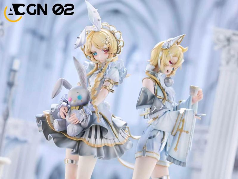【預購】ACGN 02 > VOCALOID > 1/7 使魔雙子 鏡音連 & 鏡音鈴 (三版本) Absurd Studio離譜工作室,躲在超市後門吸煙的兩人,山田小姐,GK,玩具,收藏,擺件,模型,公仔,人偶,手辦,動漫