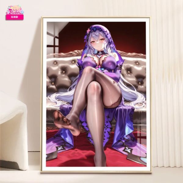 【預購】阿喵畫社>崩壞：星穹鐵道>坐姿黑天鵝高清裝飾畫 崩壞星穹鐵道,米哈遊,米家,黑天鵝,手機遊戲,手遊,GK,玩具,模型,雕像,共鳴