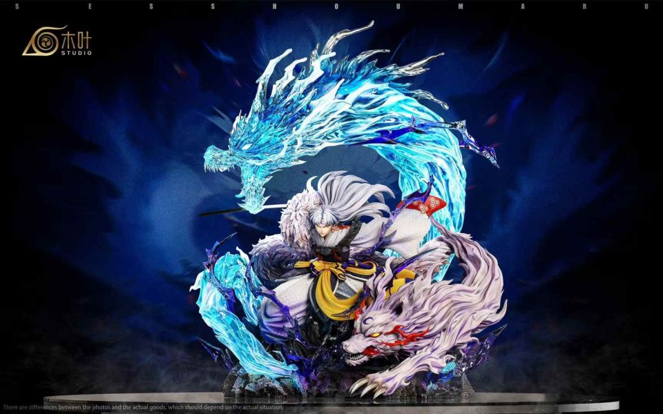 【預購】木葉工作室 > 犬夜叉 > 輕雕系列001 殺生丸 碧藍航線,妖萌萌 ,七省 ,GK,玩具,模型,雕像,共鳴
