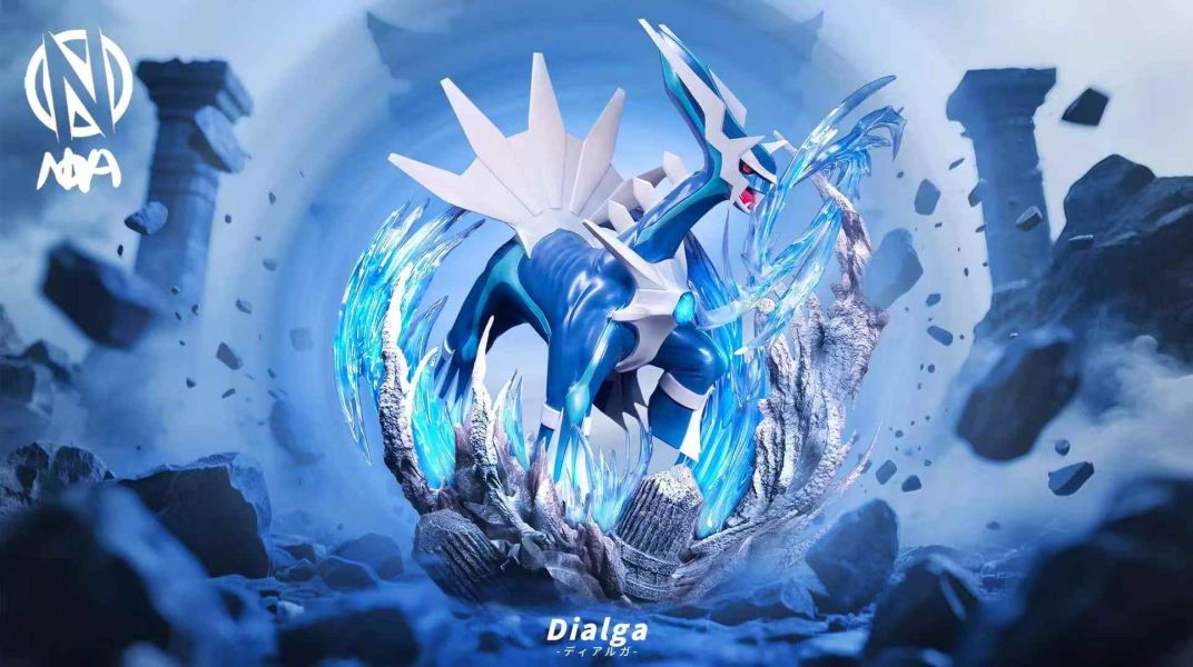 【預購】NOVA > 寶可夢 > 神獸輕雕像系列 帝牙盧卡 & 帕路奇亞 DC宇宙：猛毒,DC,NL ,GK,玩具,模型,雕像,共鳴