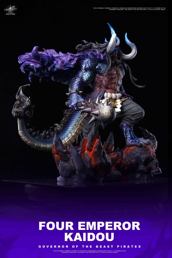 【預購】霸氣工作室 > 海賊王 > 第二形態 百獸之王·凱多 集美殿堂,海賊王,布魯克,GK,玩具,收藏,擺件,模型,公仔,人偶,手辦,動漫
