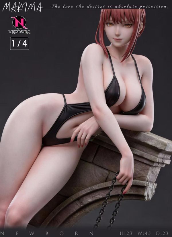 【預購】NewBorn-Studio > 鏈鋸人 > 1/4 瑪奇瑪 NewBorn-Studio,鏈鋸人,瑪奇瑪,GK,玩具,收藏,擺件,模型,公仔,人偶,手辦,動漫