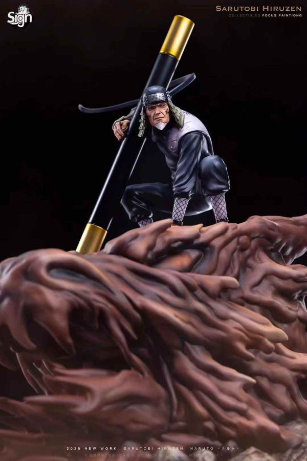 【預購】Sign-Studio > 火影忍者 > 1/6 三代目 猿飛日斬/猿飛蒜山 碧藍航線,妖萌萌 ,七省 ,GK,玩具,模型,雕像,共鳴