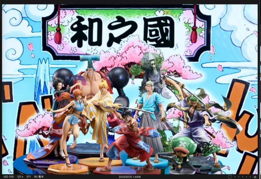 【預購】天蠍社>海賊王>WA系列 香吉士 & 騙人布 怪博士與機器娃娃,阿拉蕾,GK,玩具,模型,雕像,擺飾,收藏,共鳴