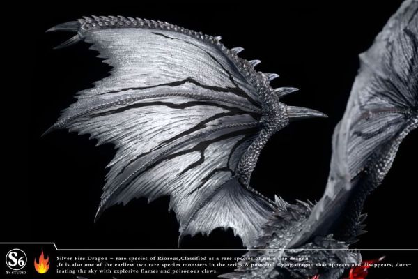 【預購】S6工作室>魔物獵人>共鳴系列 銀火龍 & 蒼火龍 海賊王,航海王,索隆,羅羅亞,利群,POP,修羅,三刀流,GK,玩具,雕像,擺件,收藏