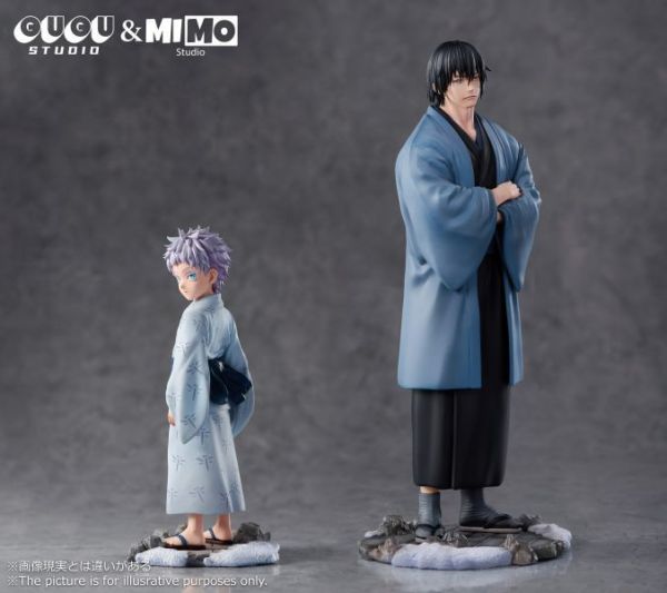 【售罄-代購/追加服務請洽客服】GUGU & Mimo>咒術迴戰>雪中對視 伏黑甚爾 七龍珠,Dragonball,布羅利,悟吉塔,超級賽亞人,賽亞人,GK,玩具,模型,雕像,共鳴