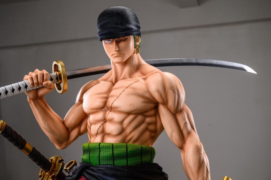 【預購】LX-Studio > 海賊王 > 1/1 索隆(雙版本) 海賊王,航海王,onepiece,索隆,GK,玩具,模型,雕像,共鳴