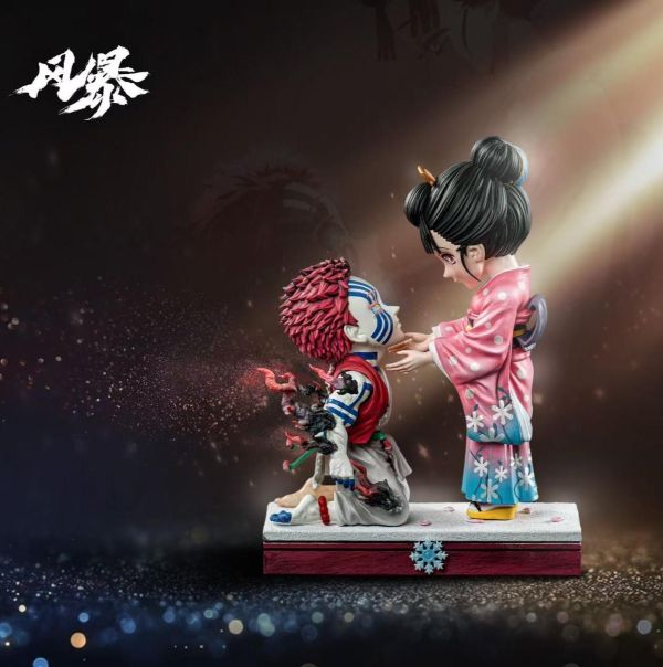 【預購】風暴工作室 > 鬼滅之刃 > 猗窩座&戀雪 風暴工作室, 鬼滅之刃,猗窩座&戀雪,GK,玩具,收藏,擺件,模型,公仔,人偶,手辦,動漫