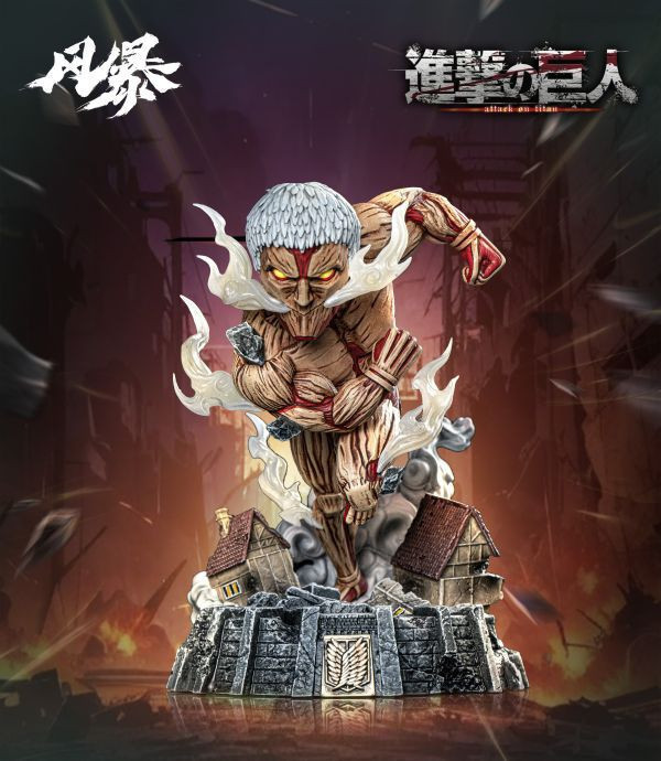 【補款】風暴工作室>進擊的巨人>鎧之巨人 怪博士與機器娃娃,阿拉蕾,GK,玩具,模型,雕像,擺飾,收藏,共鳴