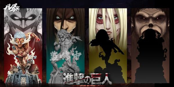 【補款】風暴工作室>進擊的巨人>鎧之巨人 怪博士與機器娃娃,阿拉蕾,GK,玩具,模型,雕像,擺飾,收藏,共鳴