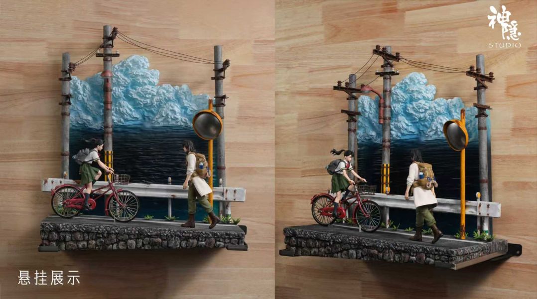 【預購】神隱工作室 > 新海誠 > 剪影瞬間系列 鈴芽之旅 再見之前的路口 神隱工作室,新海誠,鈴芽之旅,GK,玩具,收藏,擺件,模型,公人偶,手辦,動漫