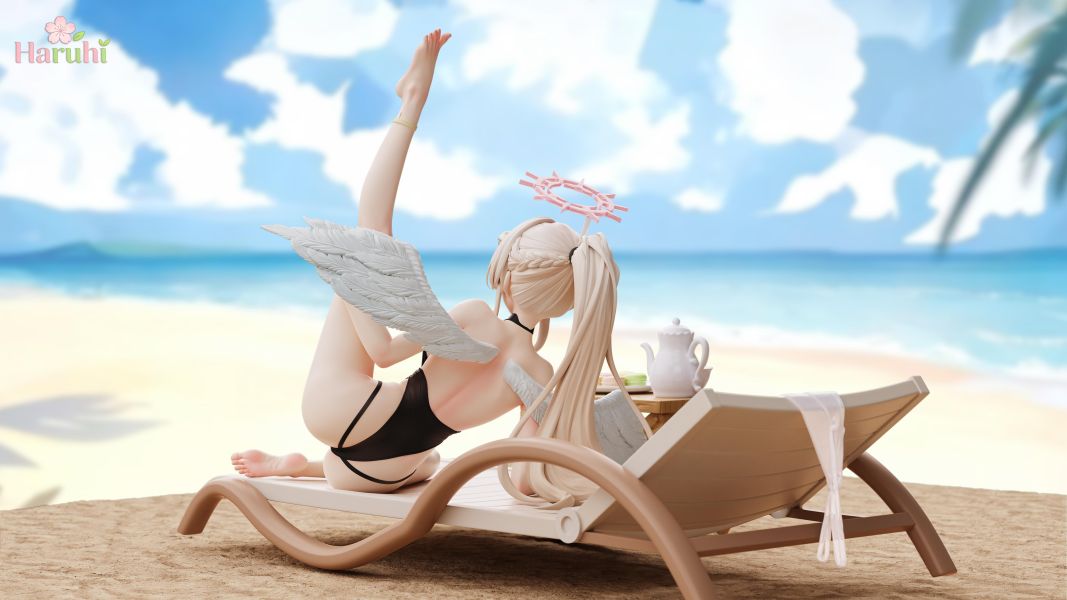 【預購】Haruhi-Studio > 碧藍檔案 > 1/6 泳裝 桐藤渚 (雙版本) Haruhi-Studio,碧藍檔案,桐藤渚,GK,玩具,收藏,擺件,模型,公仔,人偶,手辦,動漫