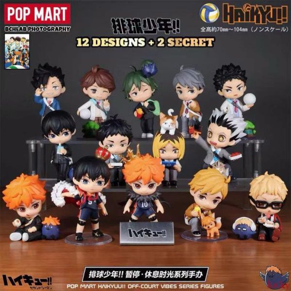【海外現貨】Pop Mart泡泡瑪特 > 排球少年 > 暫停·休息時光 PopMart泡泡瑪特,Labubu拉布布,慵懶瑜伽系列手辦,正版,THE MONSTERS,玩具,模型,雕像,共鳴