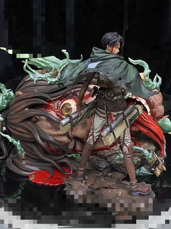 【預購】漫奇工作室 > 進擊的巨人 > 1/4 兵長 里維·阿卡曼 進擊的巨人,里維·阿卡曼,GK,玩具,模型,雕像,共鳴