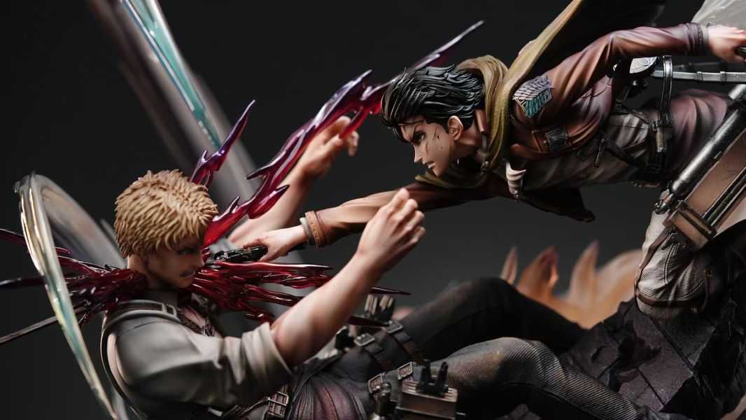 【預購】Sure-Studio > 進擊的巨人 > 1/6 SSS巨人對戰系列 兵長vs萊納 Sure-Studio,進擊的巨人,兵長,萊納,GK,玩具,收藏,擺件,模型,公仔,人偶,手辦,動漫