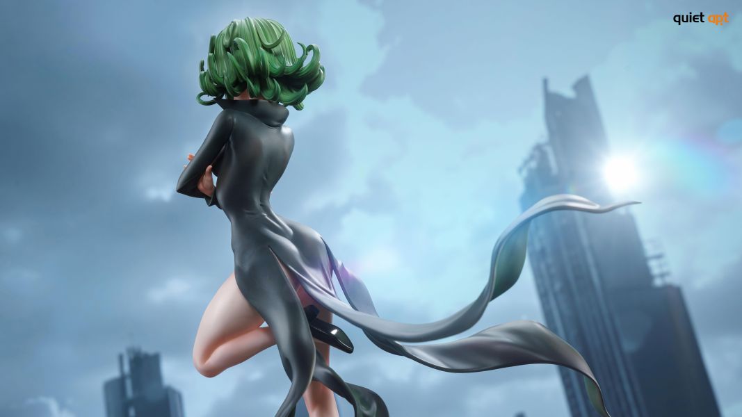 【預購】QuietArt > 一拳超人 > 1/6 戰栗的龍卷 QuietArt,一拳超人,戰栗的龍卷,GK,玩具,收藏,擺件,模型,公仔,人偶,手辦,動漫