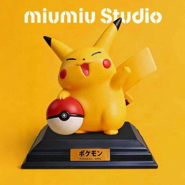 【預購】MiuMiu夢幻 > 寶可夢 > 1/10 皮神30年第一彈 皮卡丘 MiuMiu夢幻,寶可夢,皮卡丘,GK,玩具,收藏,擺件,模型,公仔,人偶,手辦,動漫
