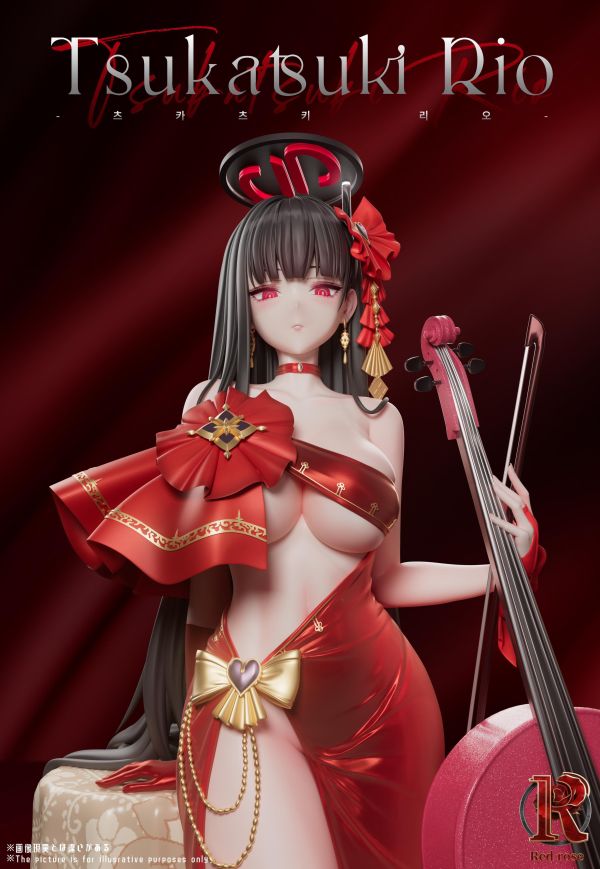 【預購】Red Rose > 蔚藍檔案 > 1/6 禮服 調月莉音 (雙版本) Red Rose,蔚藍檔案,調月莉音,GK,玩具,收藏,擺件,模型,公仔,人偶,手辦,動漫
