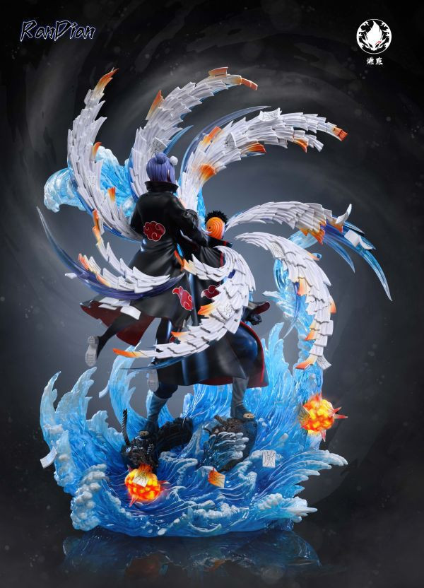 【補款】燃點工作室>火影忍者>1/7 曉組織共鳴系列8 宇智波帶土 & 小南 火影忍者,NARUTO,宇智波帶土,帶土,小南,GK,燃點工作室,玩具,模型,雕像