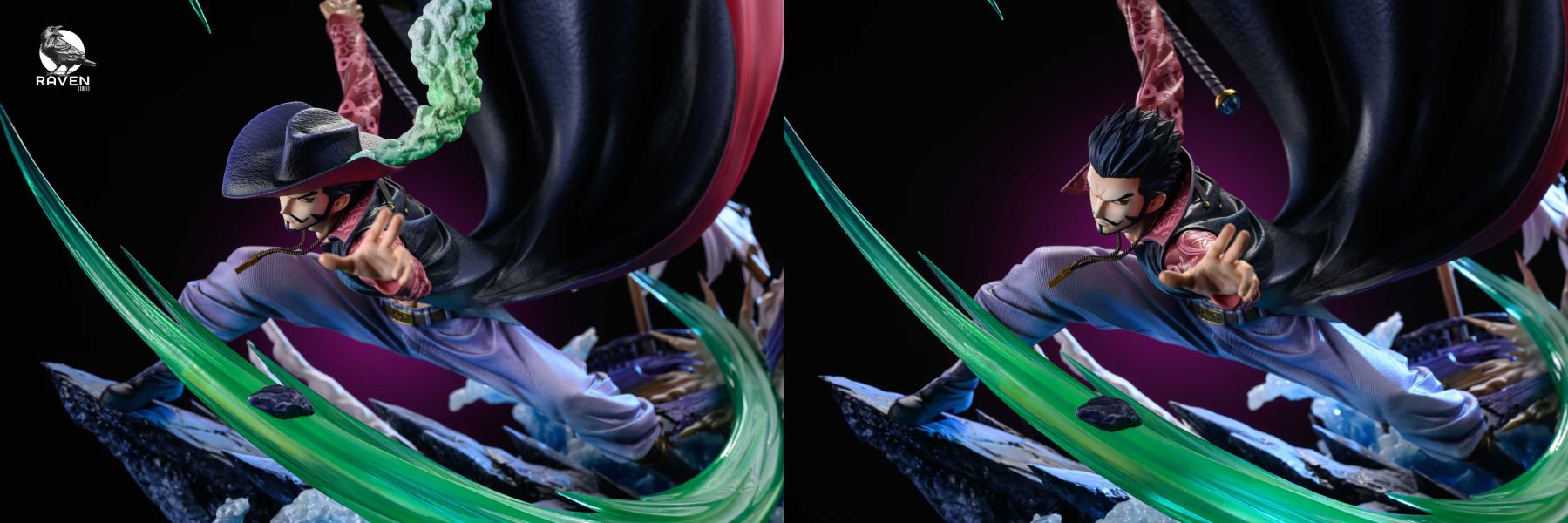 【預購】Raven-Studio > 海賊王 > 七武海系列第二彈 鷹眼 喬拉可爾·密佛格(雙頭雕) 家庭教師,HITMAN REBORN!,澤田綱吉,GK,玩具,模型,雕像,共鳴