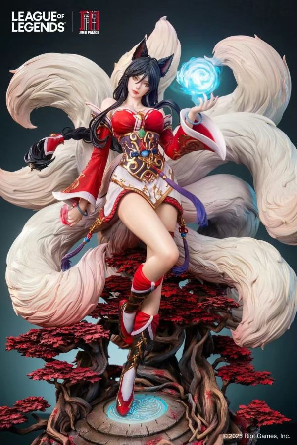 【補款】《正版授權》集美殿堂>League of Legends英雄聯盟>九尾妖狐 阿璃 英雄聯盟,九尾妖狐,阿璃,集美殿堂,GK,玩具,模型,雕像,共鳴