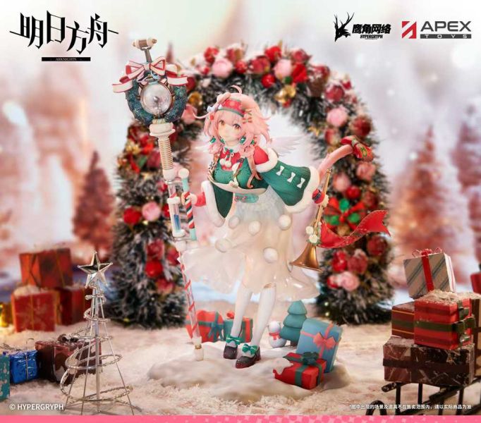 【預購】APEX>明日方舟>1/7 喜夜侍者 聖誕澄閃 怪博士與機器娃娃,阿拉蕾,GK,玩具,模型,雕像,擺飾,收藏,共鳴